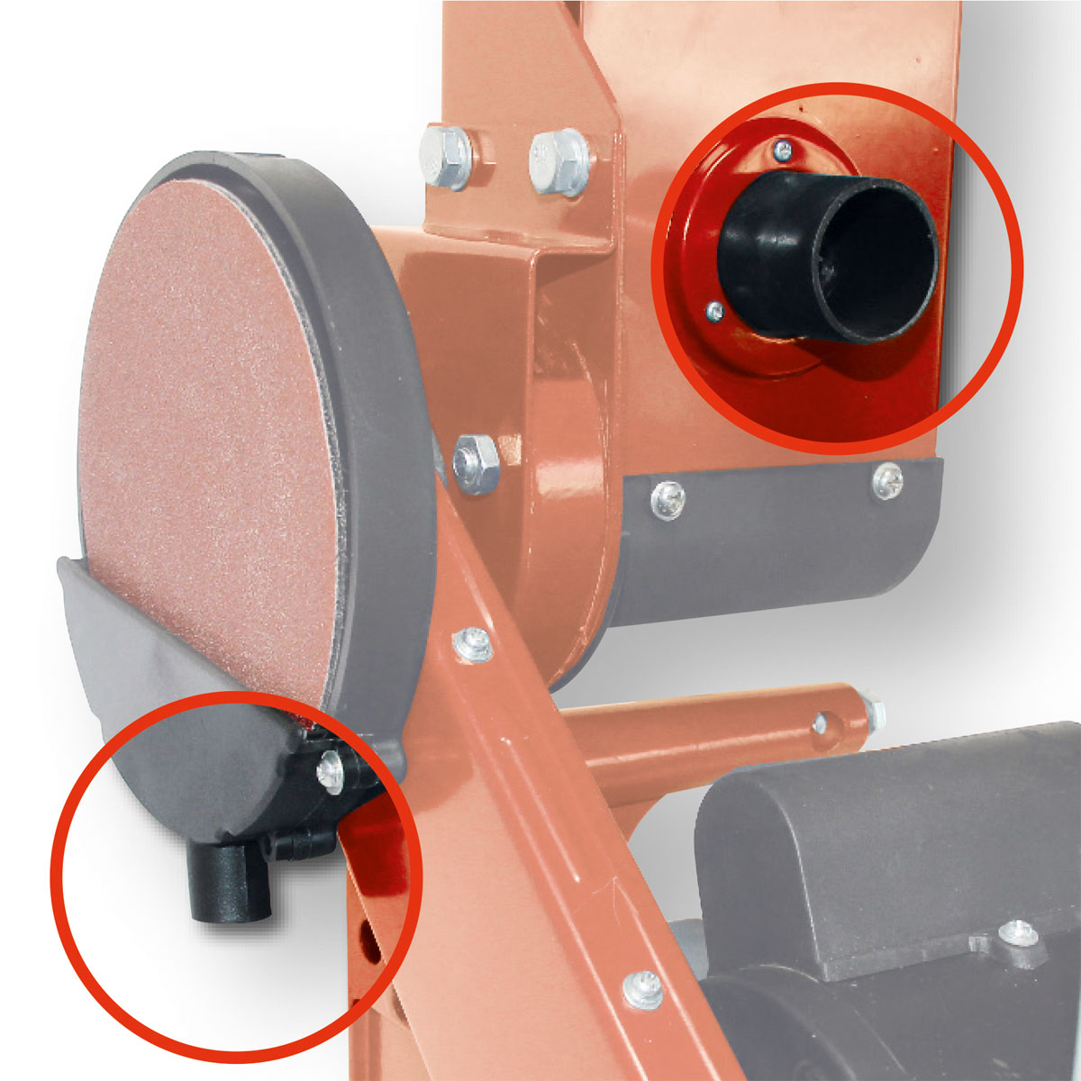 Einhell Stand-Band-Tellerschleifer TC-US 400 Bild 10