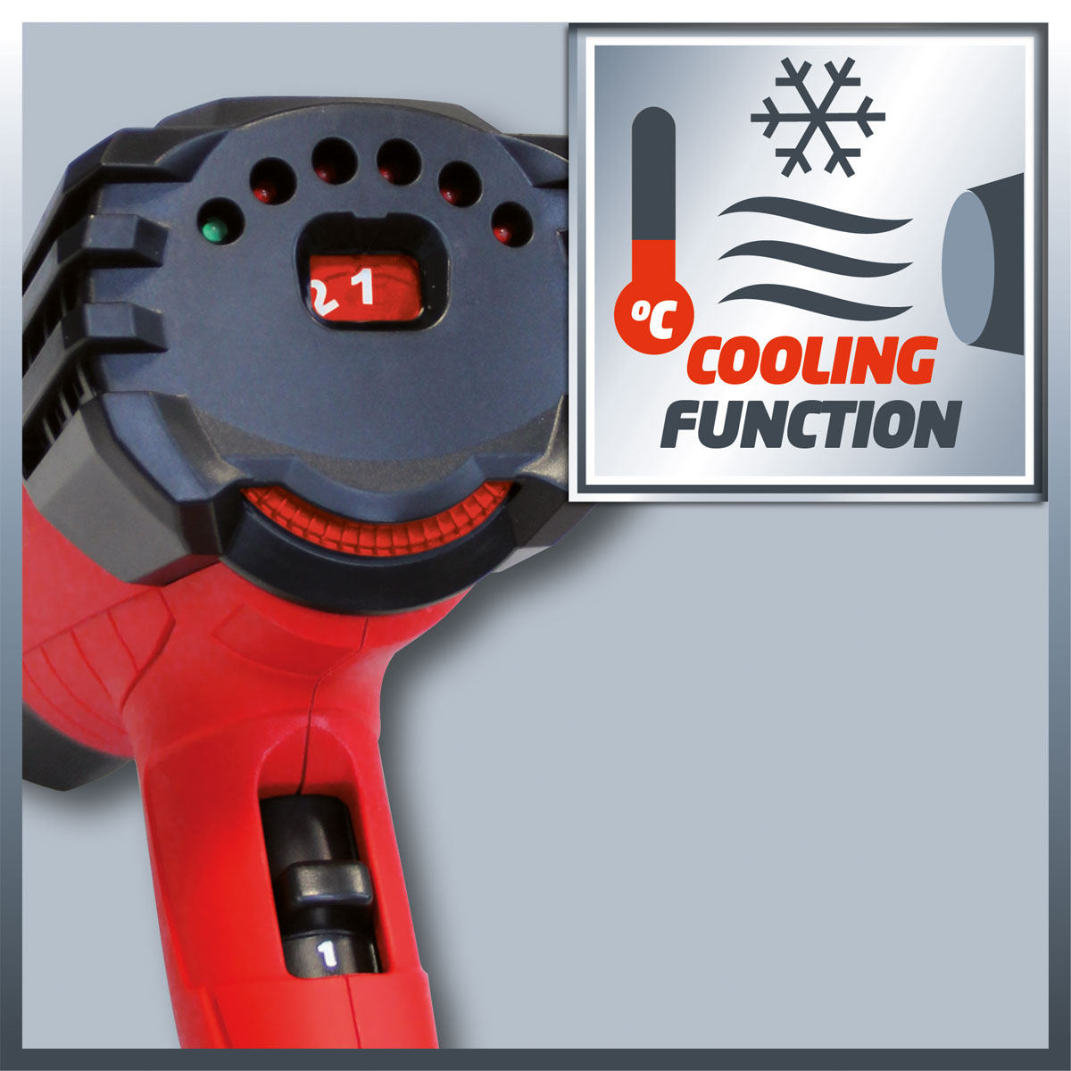 Einhell Heißluftpistole TE-HA 2000 E Bild 5