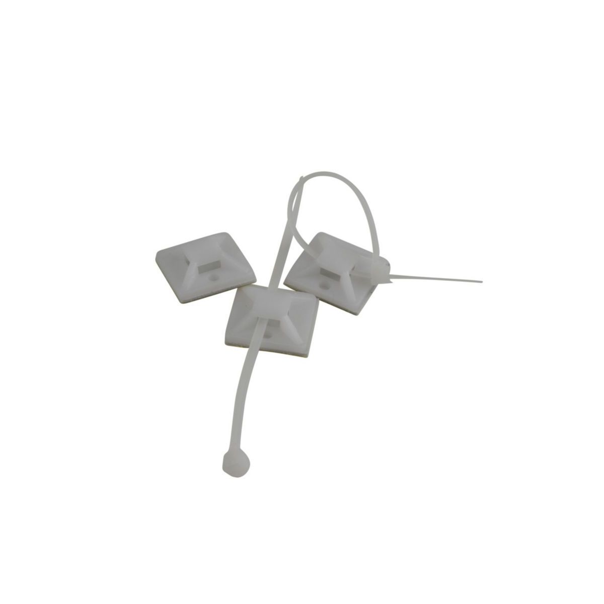 Unitec Befestigungssockel 19x19 mm, m. Kabel-