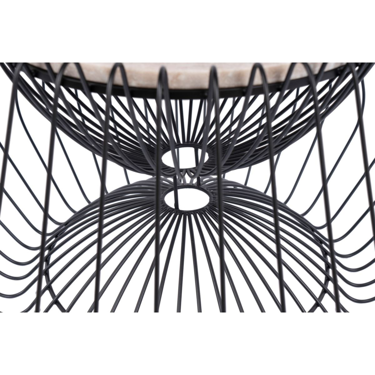 Beistelltisch Malibu 325 braun schwarz Bild 4