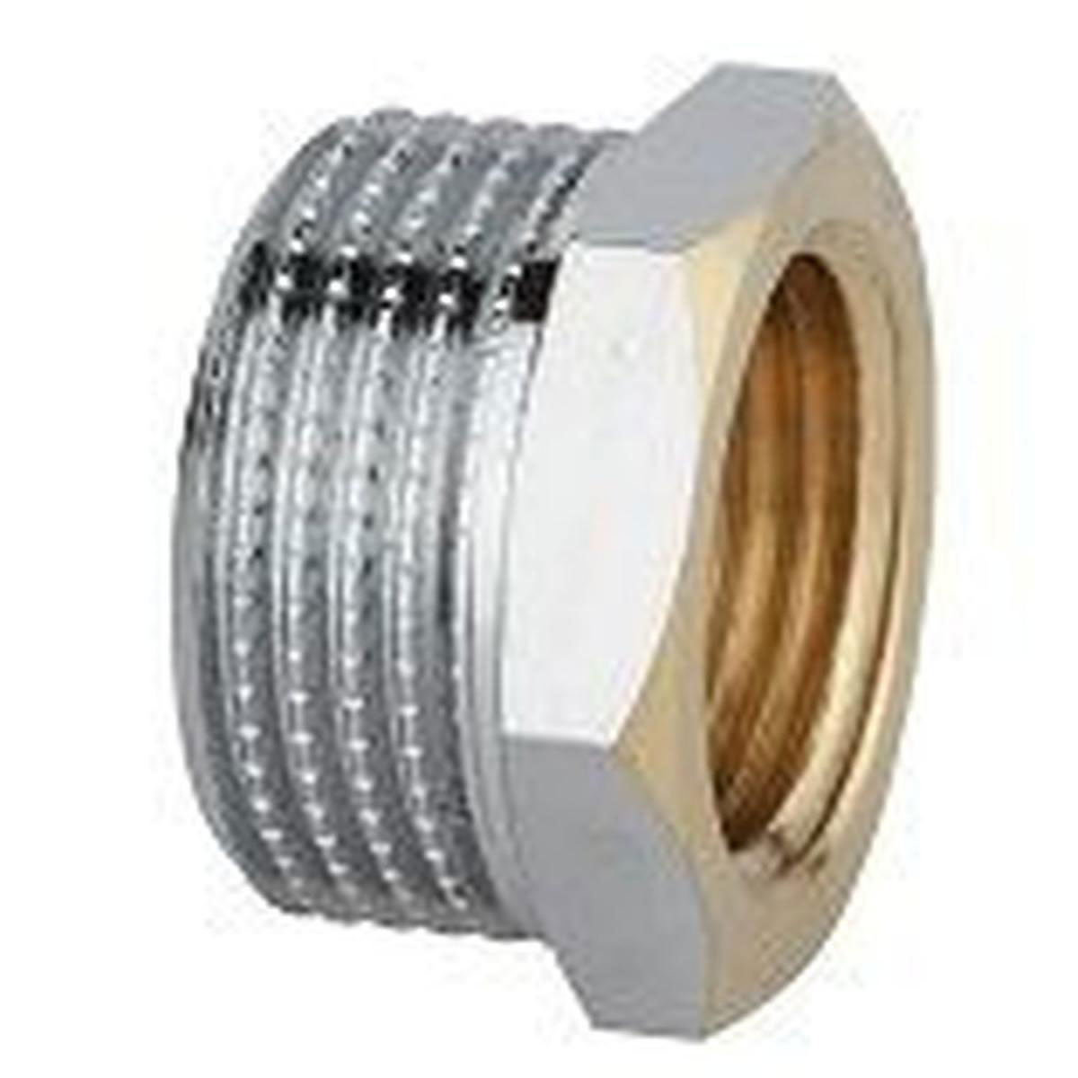 Kirchhoff Reduzierstück ½ AG x 3/8" IG verchromt