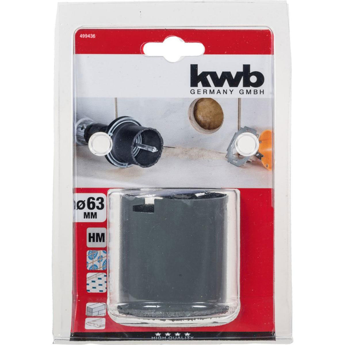 kwb  Lochsäge Durchmesser 63 mm Bild 2