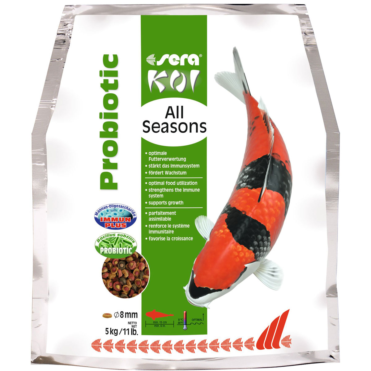 sera Koi All Seasons Probiotic 5 kg