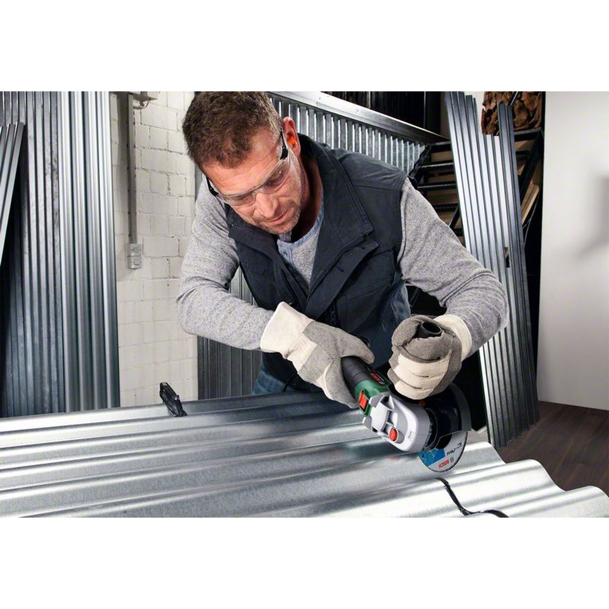 Bosch  Akku-Winkelschleifer-Set AdvancedGrind 18 ohne Akku 6-teilig Bild 6