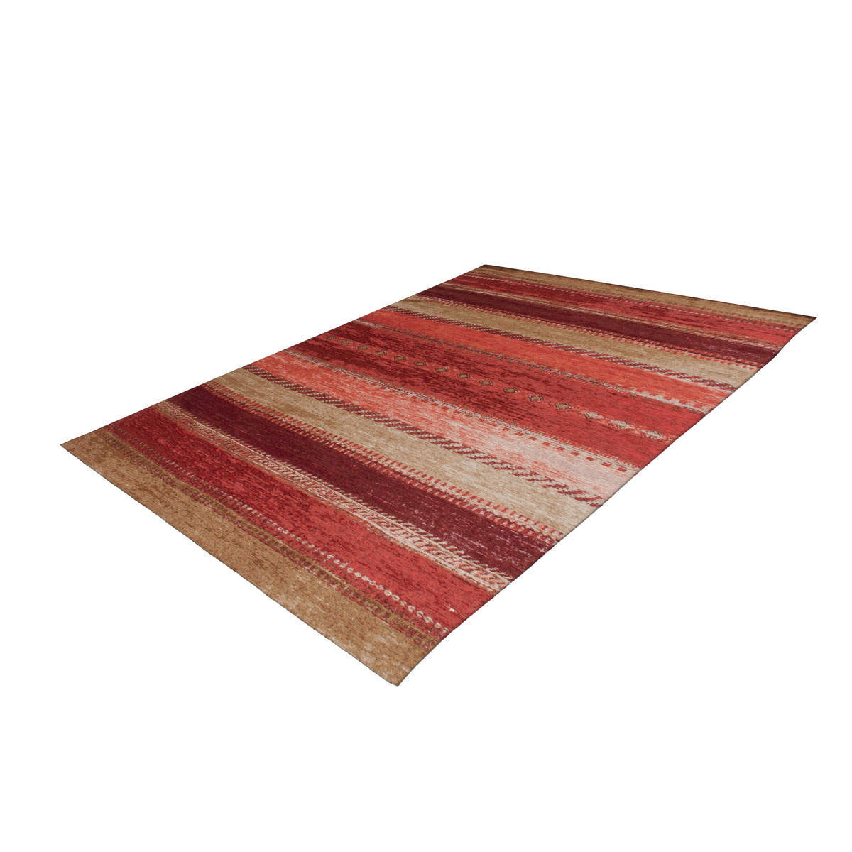 Jacquard-Teppich Blaze 200 multi/rot Bild 4