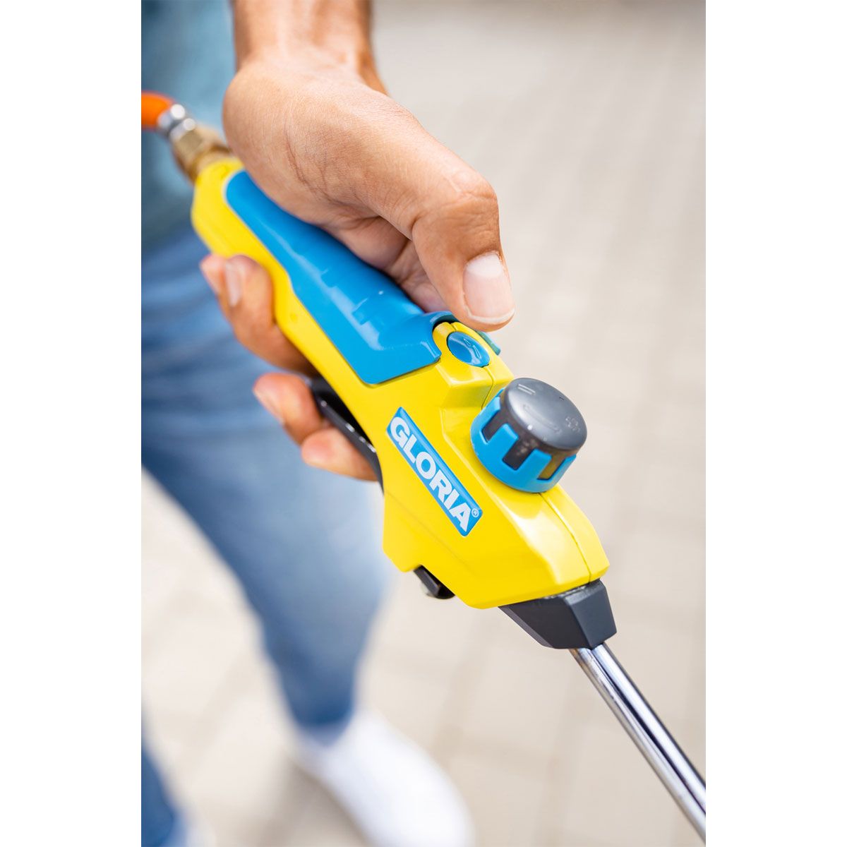 Gloria Unkrautbrenner Thermoflamm Bio Professional E+ Turbo Set inkl Druckminderer Bild 5