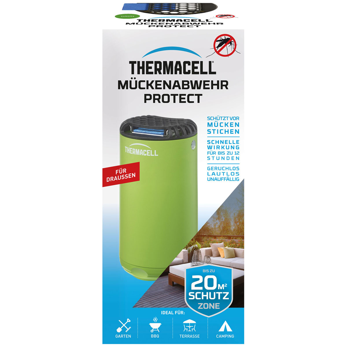 THERMACELL Mückenabwehr Protect grün