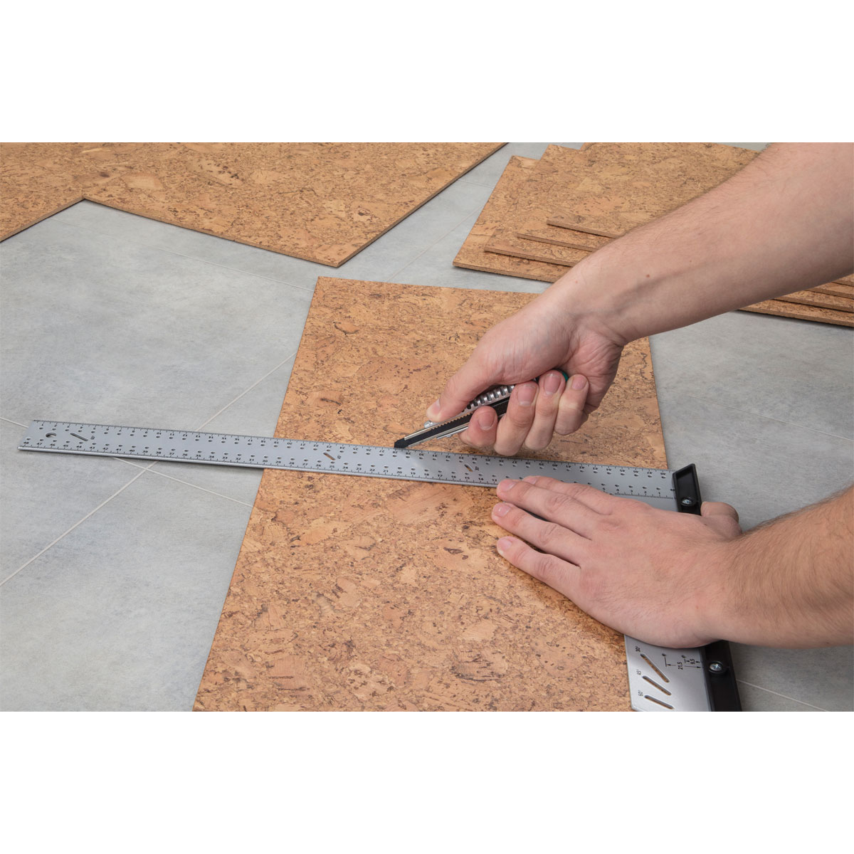 Wolfcraft  Metall-Abbrechklingen-Messer 9 mm schwarze Klinge Profi-Sharp Bild 6