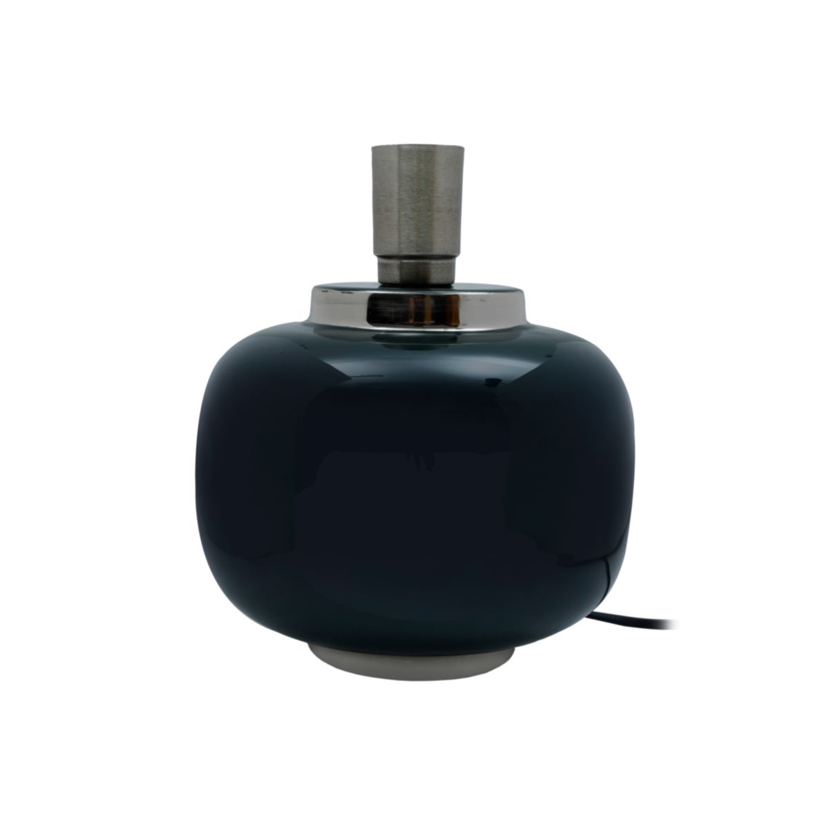 Tischlampe Art Deco 225 dunkelgrün silber