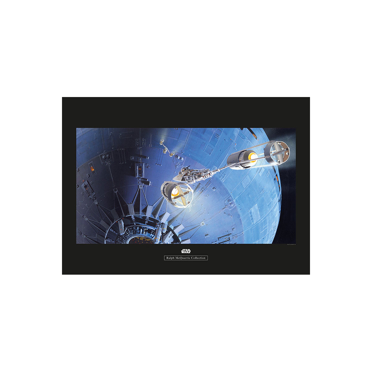 Komar  Wandbild Star Wars Classic Death Star Attack 50x40 cm Bild 2