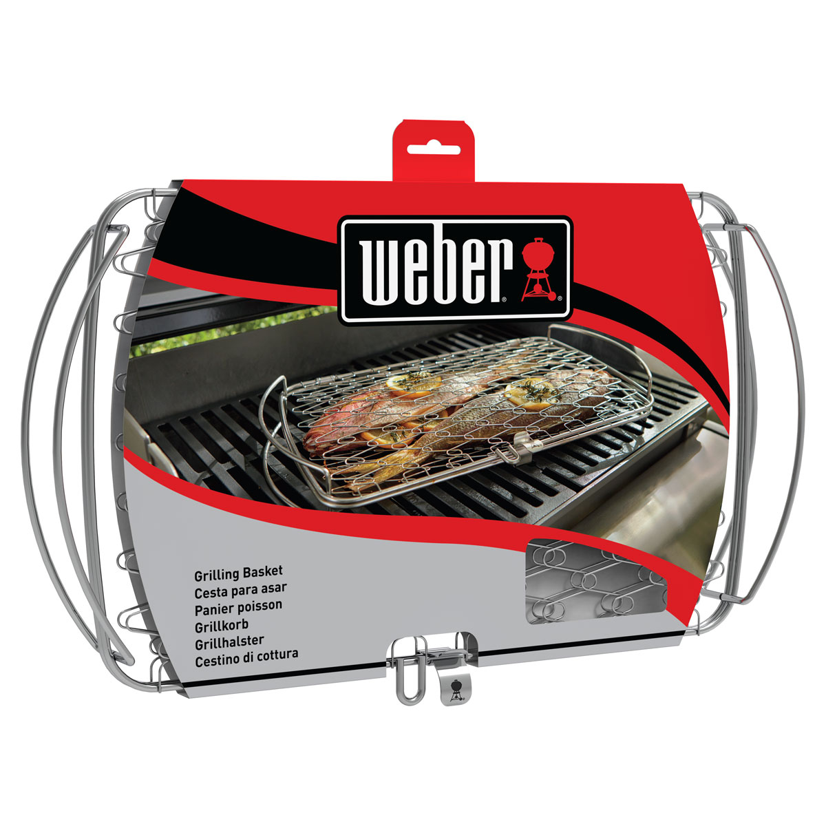 Weber Fisch- und Gemüsehalter groß Edelstahl für Gasgrill ab Q300 Bild 5