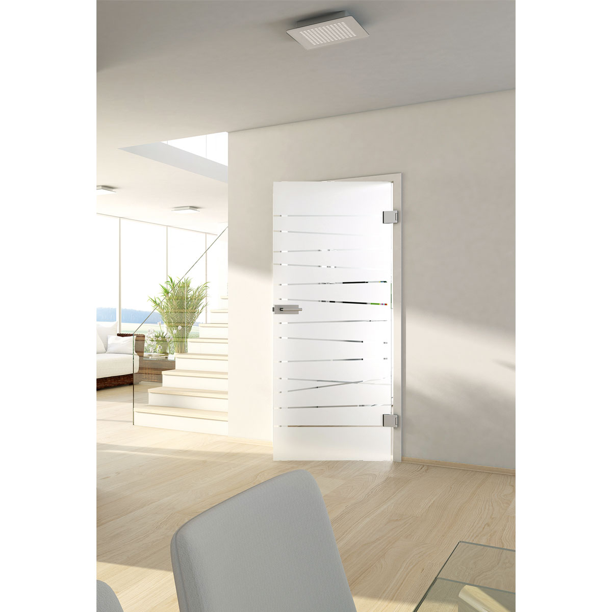 Novadoors Glasdrehtür 514 83,4 x 197,2 cm Bild 3