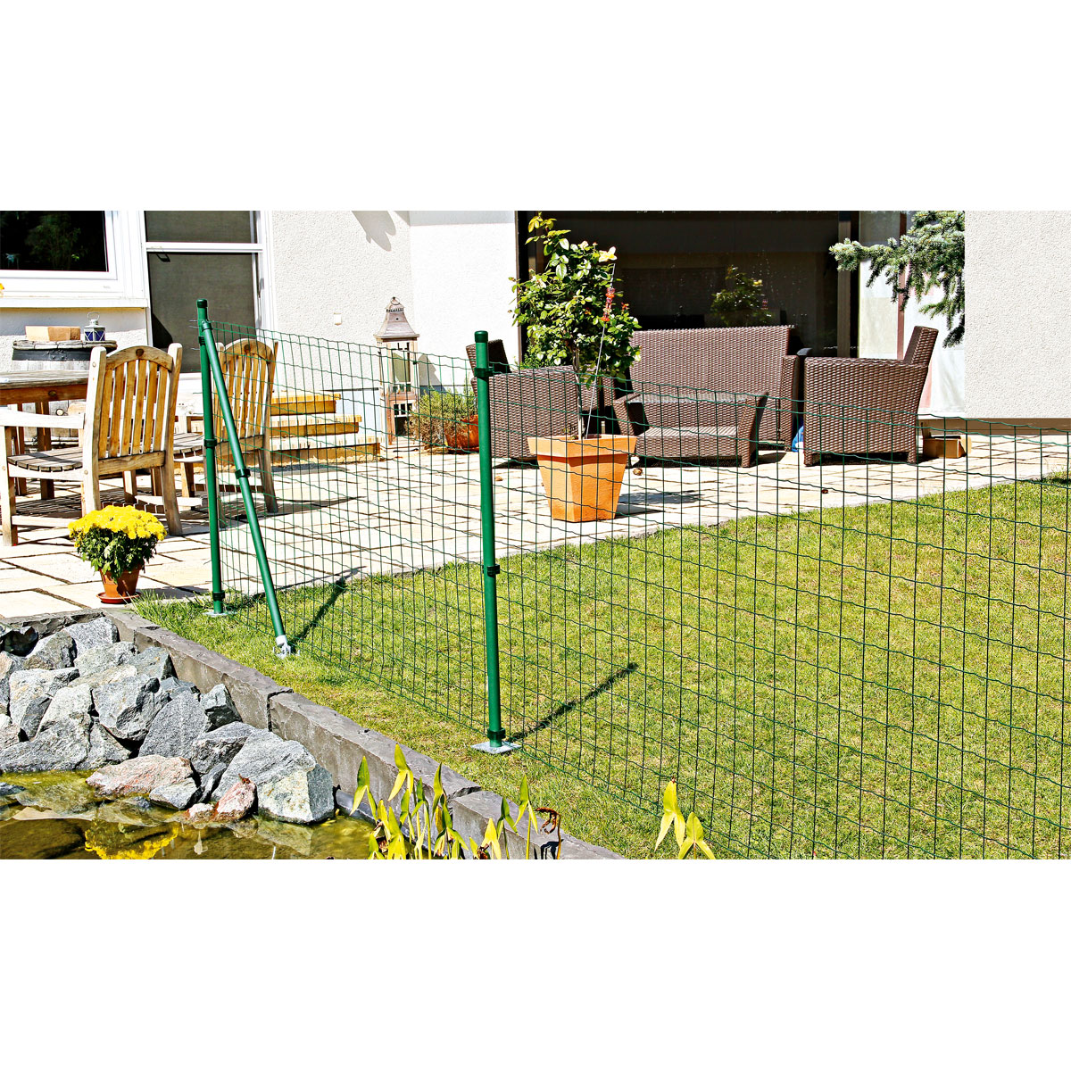 Durabil  Schweißgitter grün 81 x 2500 cm Bild 2