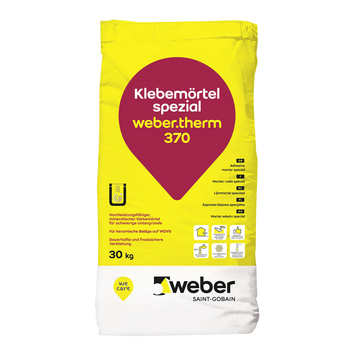 Weber  therm 370 Klebemörtel 30 kg