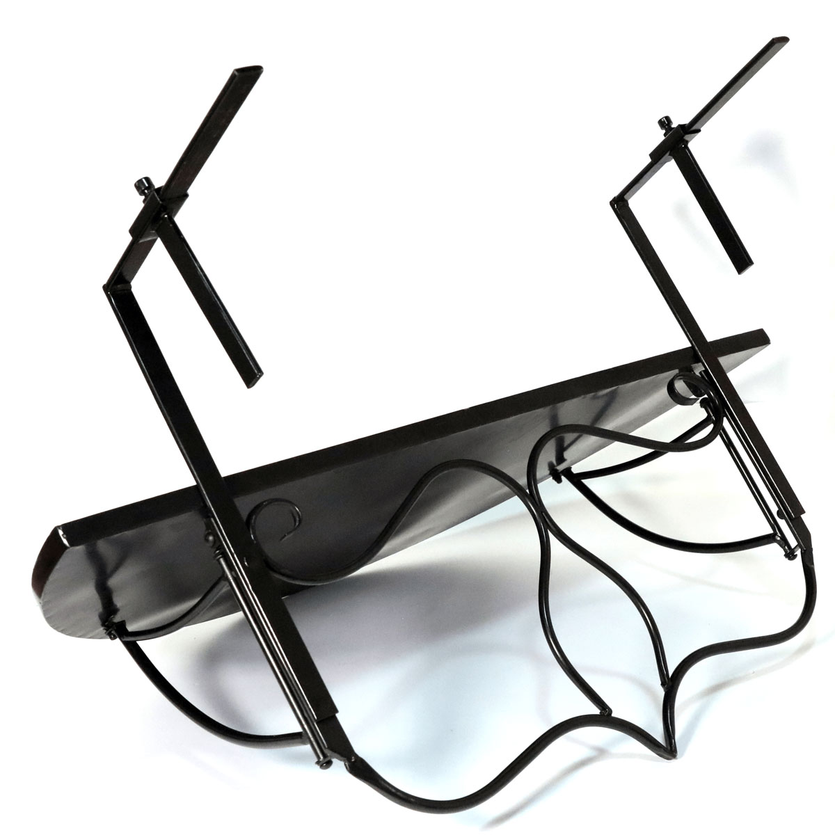 Green Yard Halbrunder Balkonhängetisch Mosaik 76 x 38 cm Bild 3