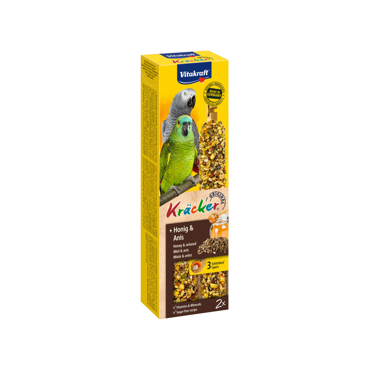 Vitakraft Kräcker Honig-Anis 2er PA