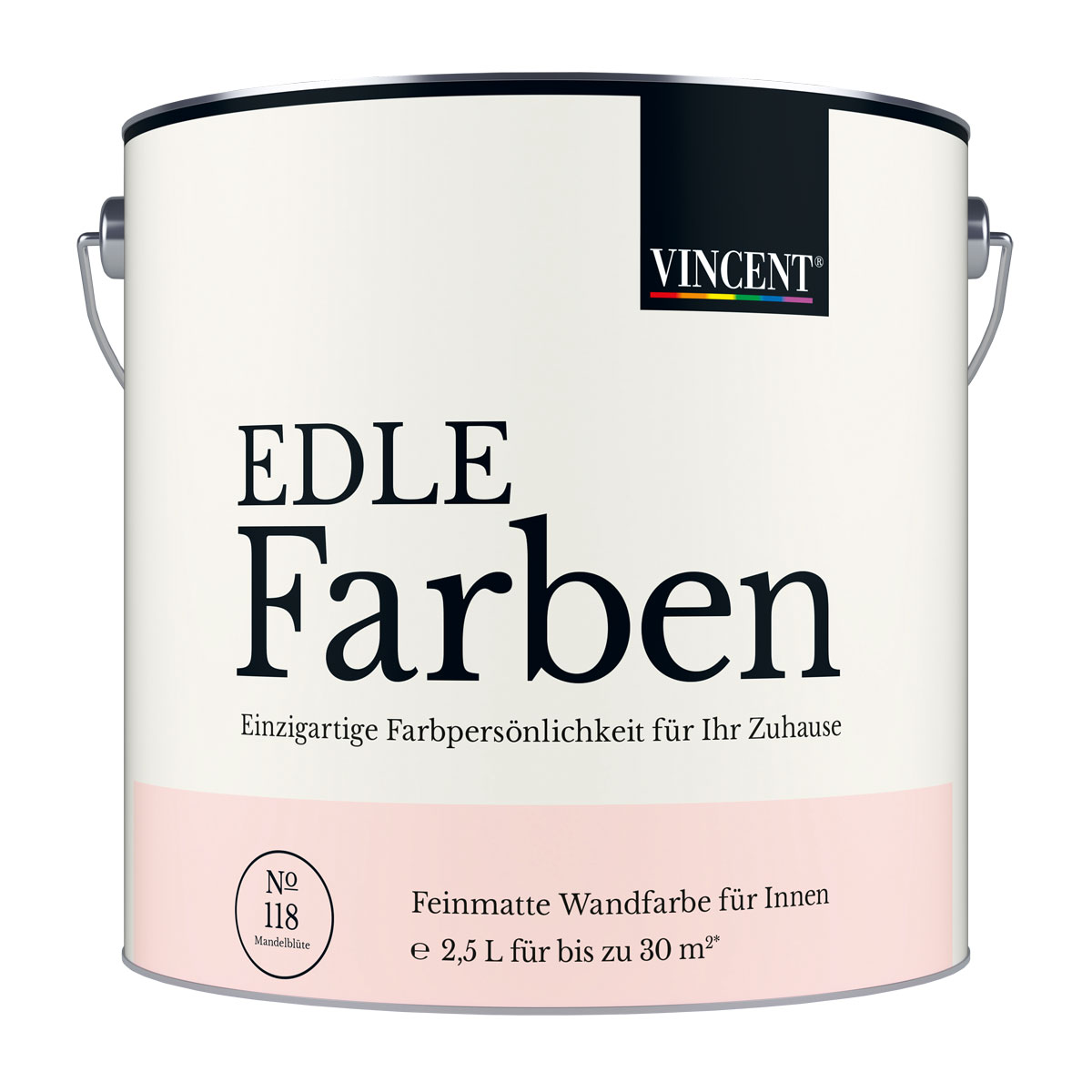 Vincent Wandfarbe Edle Farben Mandelblüte 2,5 L