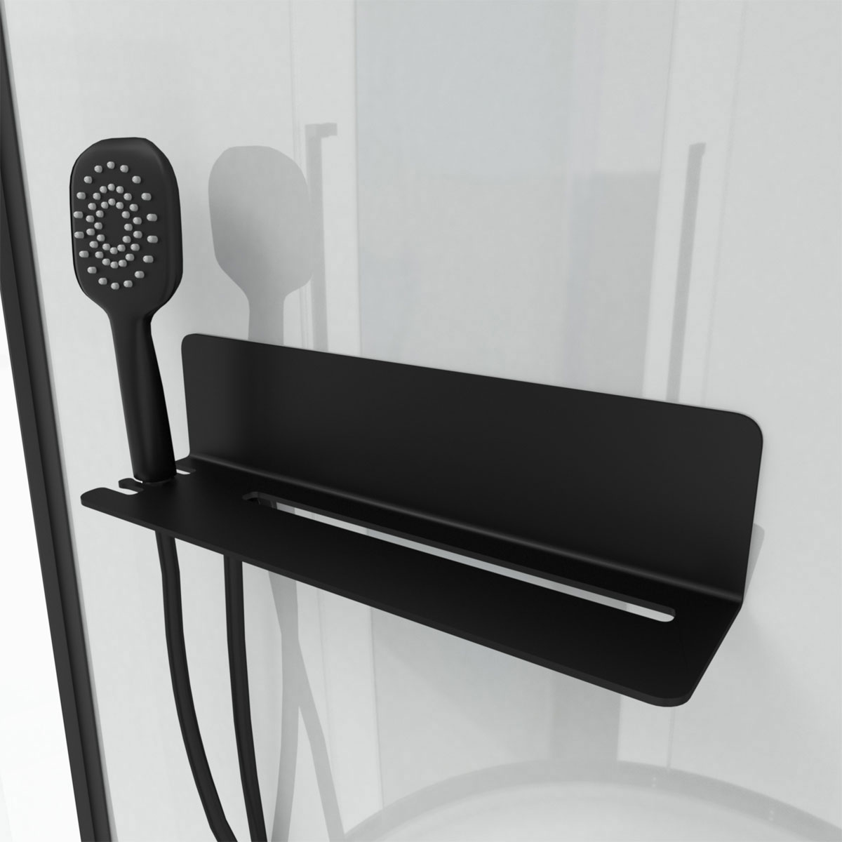 Aurlane Komplettdusche Urban 2 eckig 90 x 90 x 215 cm Bild 2