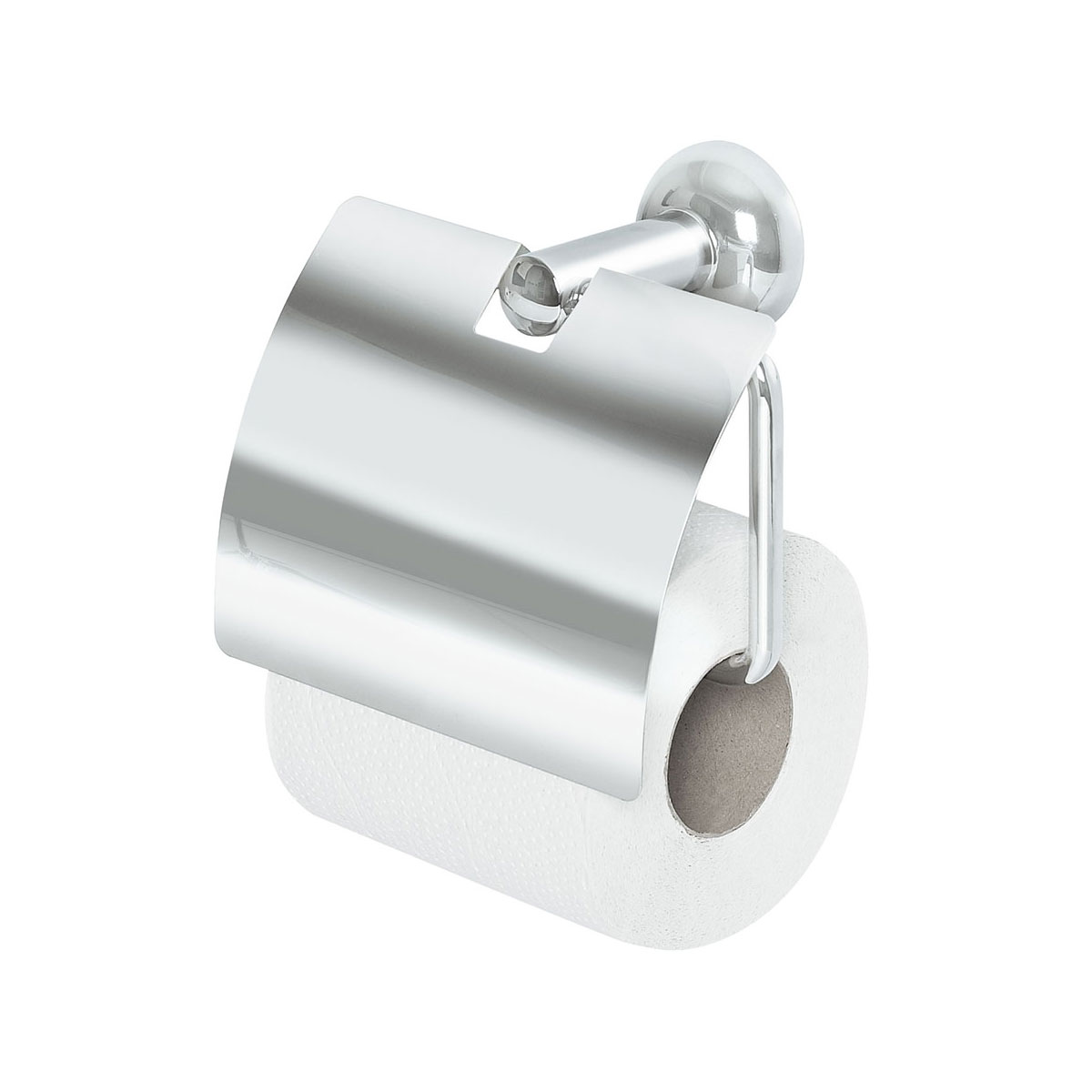 spirella WC-Rollenhalter Campagne aus Edelstahl 7 x 13,5 cm