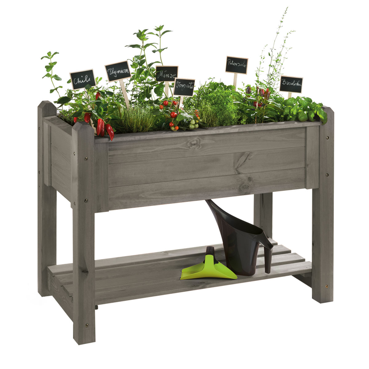 Wilk Rattan-Balkonkasten 98x25x34 cm, Kunststoff Bild 2