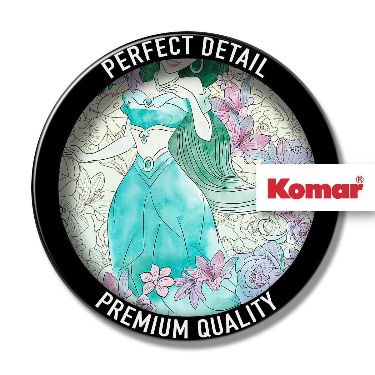 Komar  Vlies Fototapete Jasmin Pale Flowers 200x280 cm Bild 4