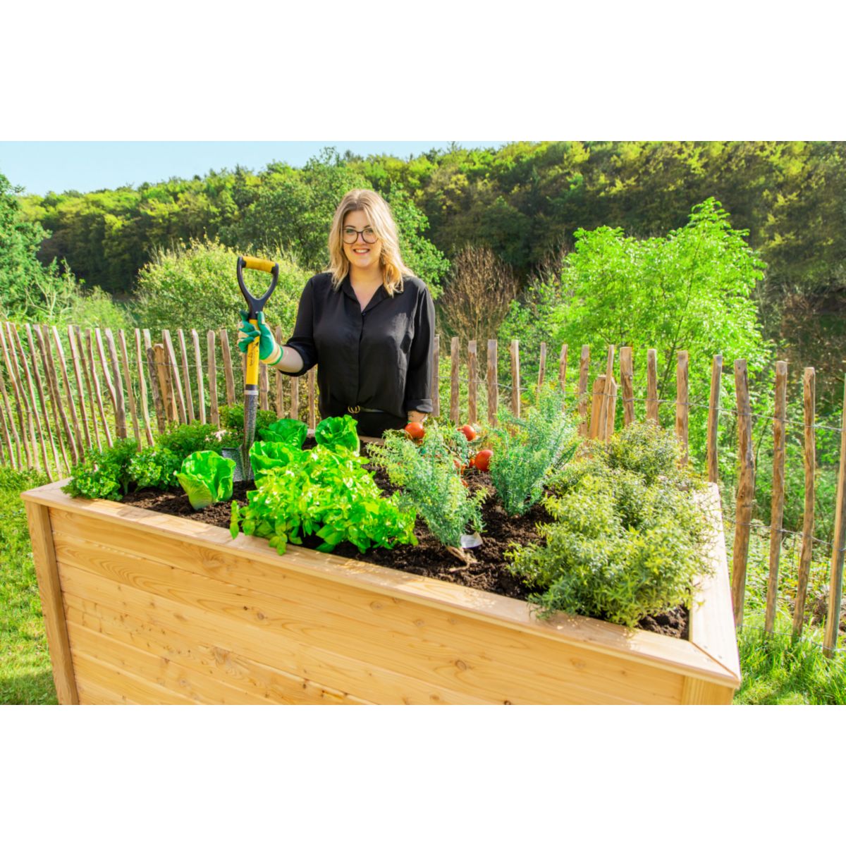 Westmann Hochbeet Klassik 170 90x170x84cm Bild 9