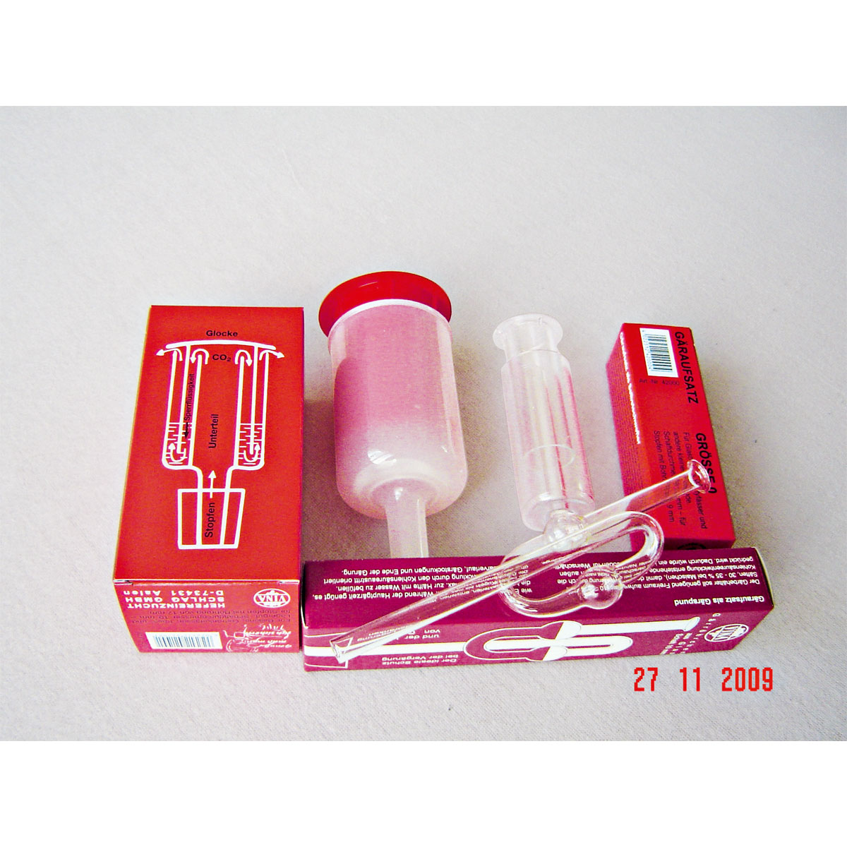 Gäraufsatz Größe 1 Schaft 17 mm