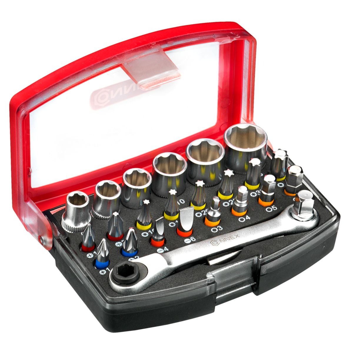 Connex Steckschlüsseleinsatz- & Bit-Sortiment