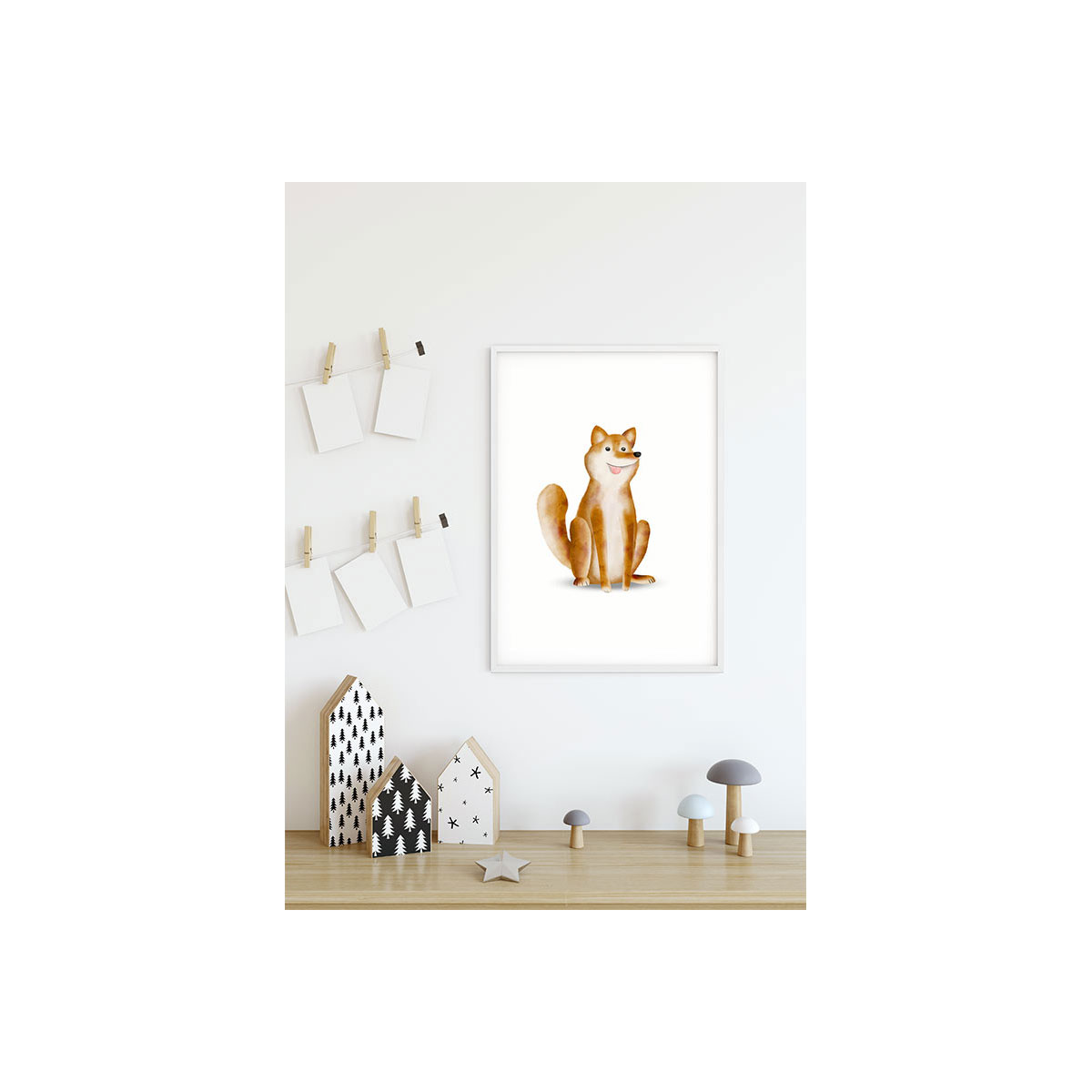 Komar  Wandbild Cute Animal Dog 30x40 cm Bild 4