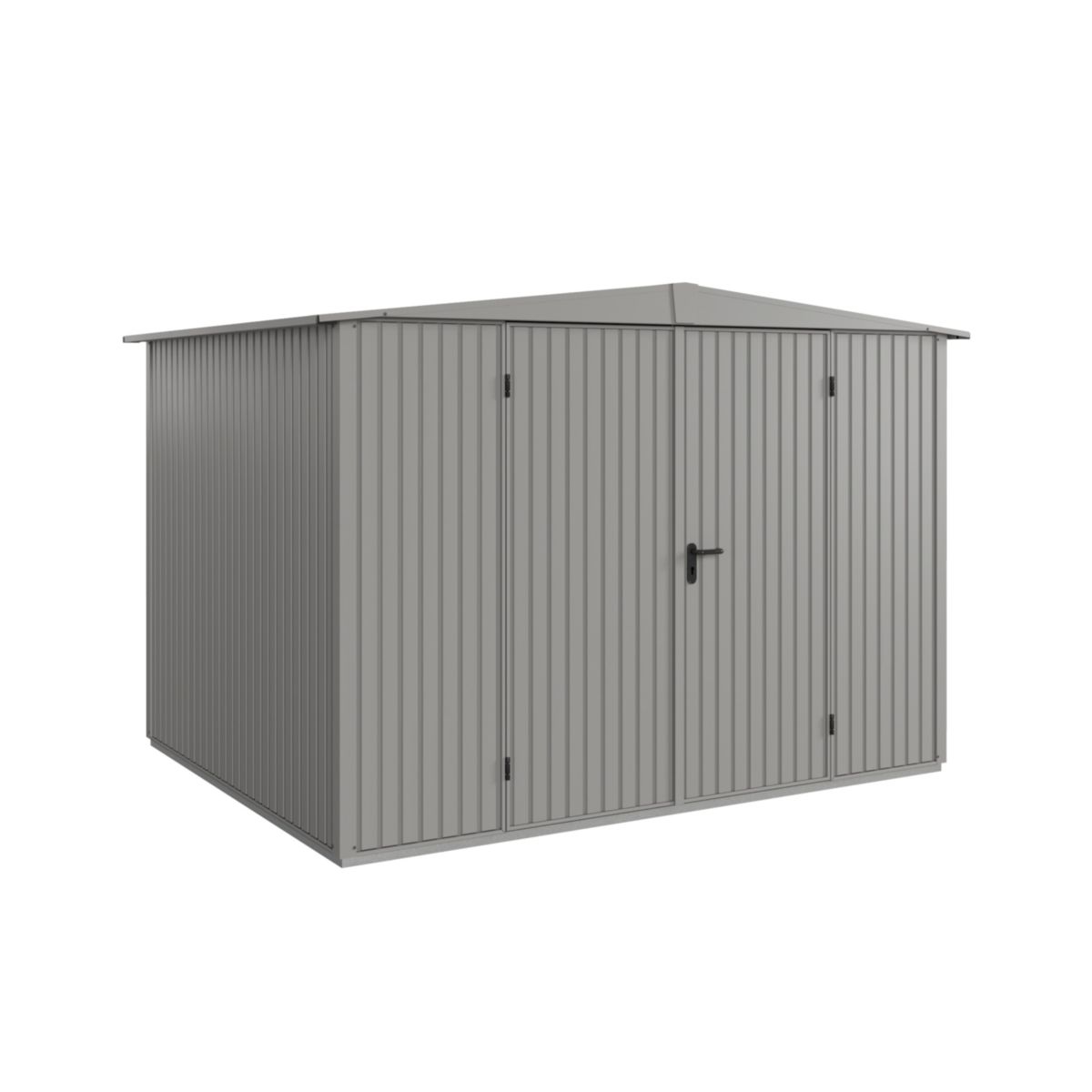 EcoStar  Gerätehaus Trend-STyp 3RAL9007 2 flg