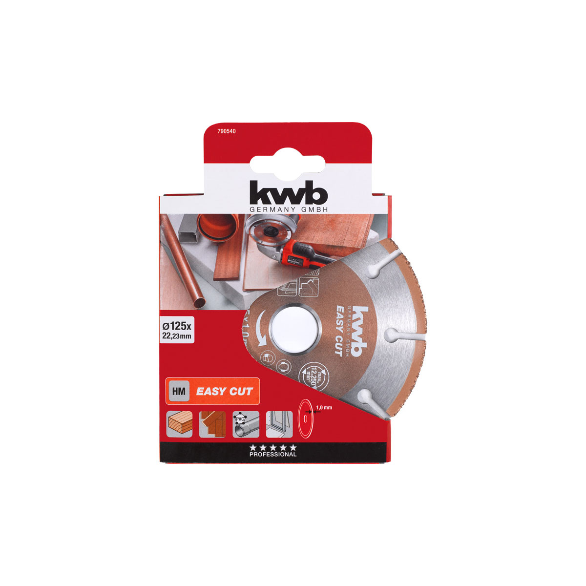 kwb  Trennscheibe Easy Cut Durchmesser 125 mm Bild 2