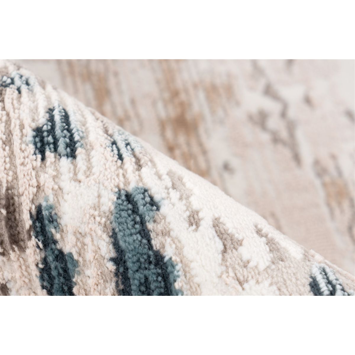 Akropolis 325 Grau / Blau 80cm x 150cm Bild 3