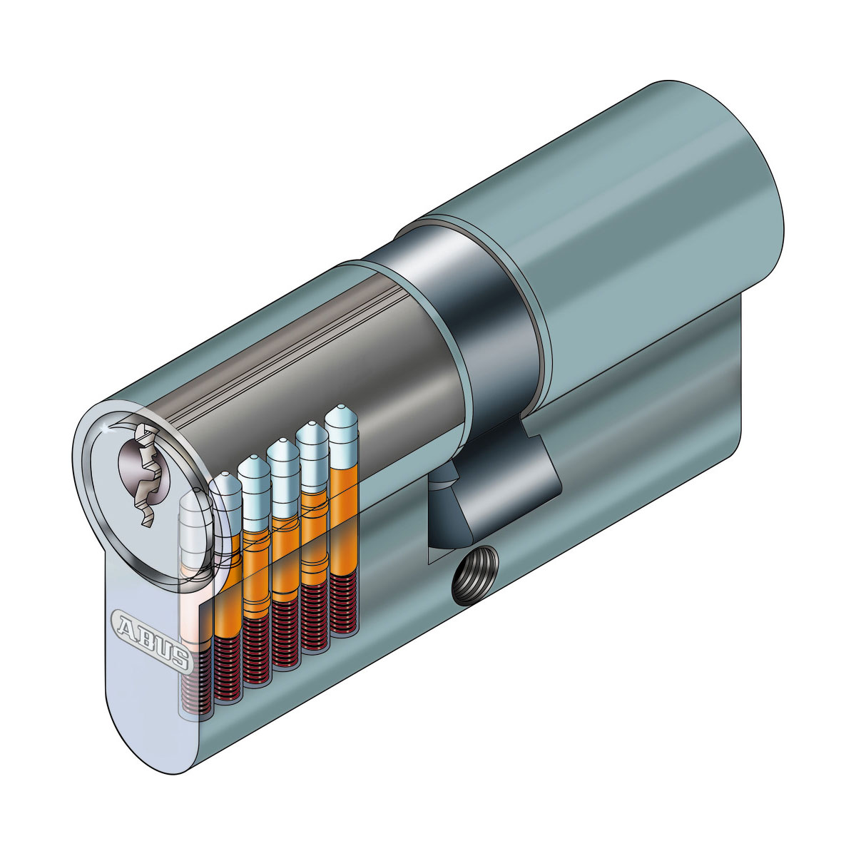 Abus Türzylinder E30NP 28/34 mm Bild 2