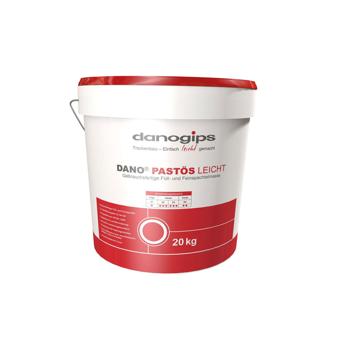 Danogips Fugenspachtel Pastös, 20 kg