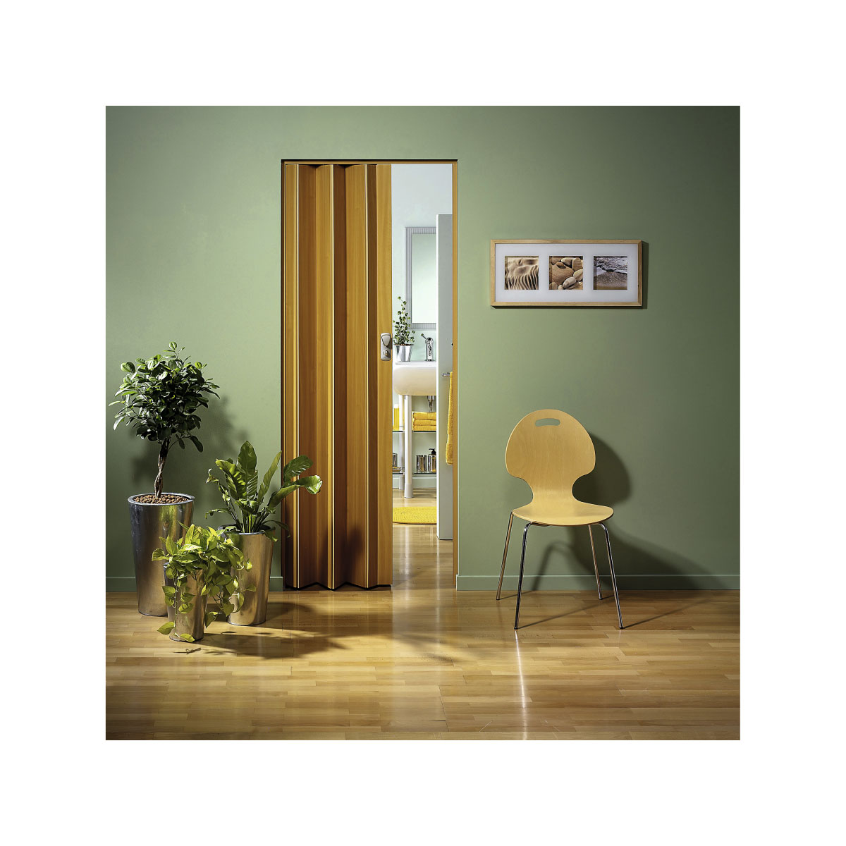 Grosfillex Falttür Spacy Kirschbaum Bild 2