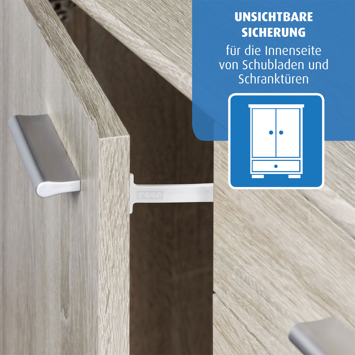 Reer Schubladensicherung weiß Bild 5