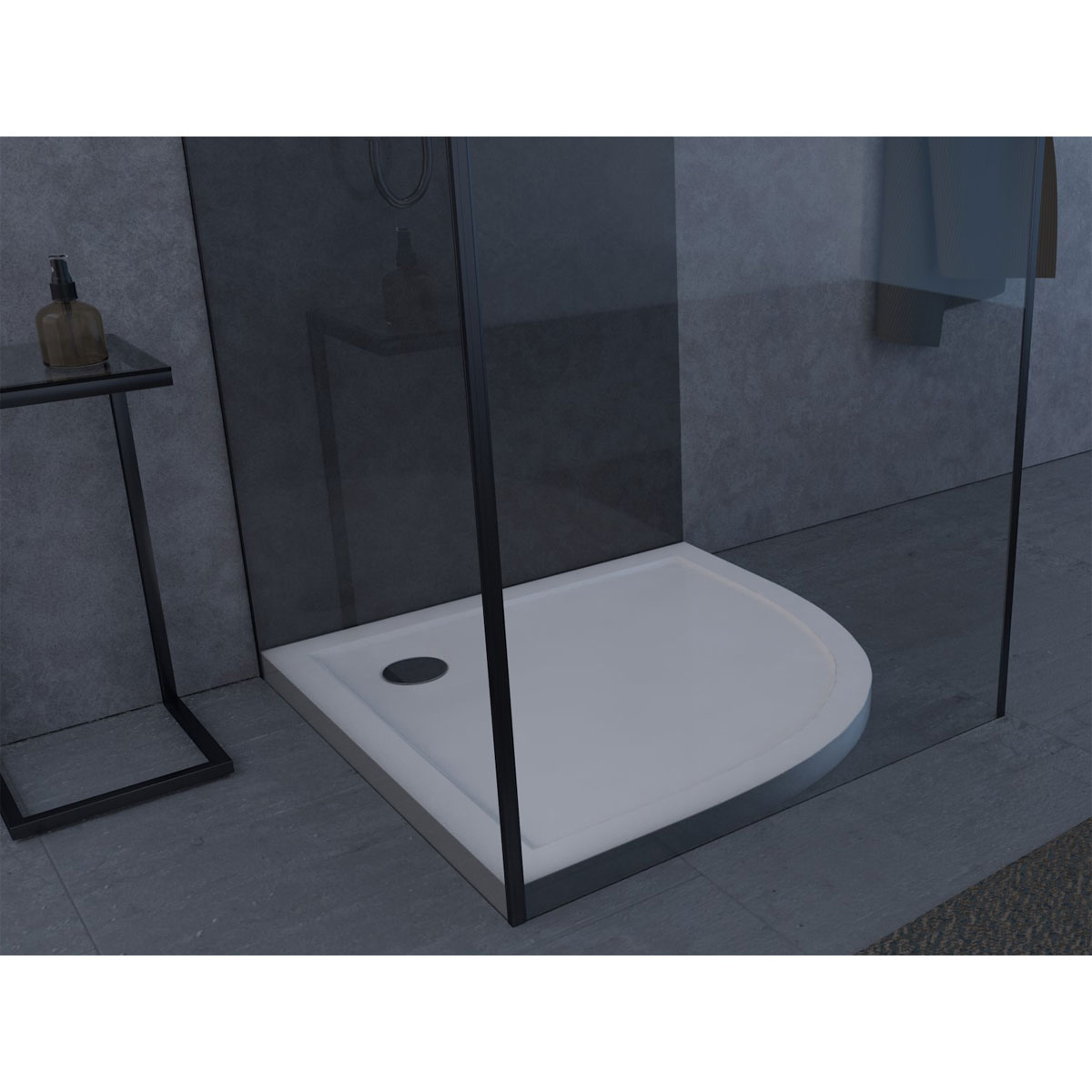 Aurlane Duschtasse Pure Acryl rund ⌀ 90cm Bild 4