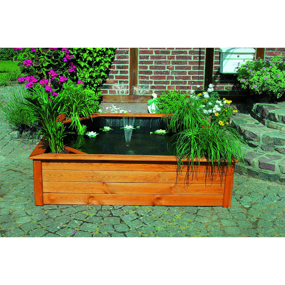 Promadino Hochteich 4 seitliche Pflanzzonen