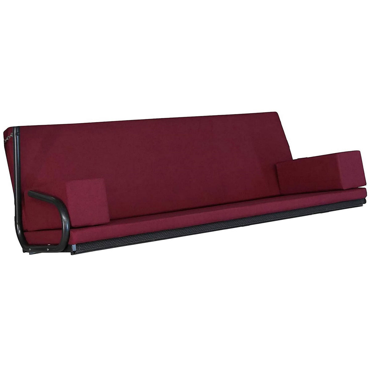 Angerer Freizeitmöbel GmbH Hollywoodschaukel-Auflage „Tolar“, 180 cm, rot