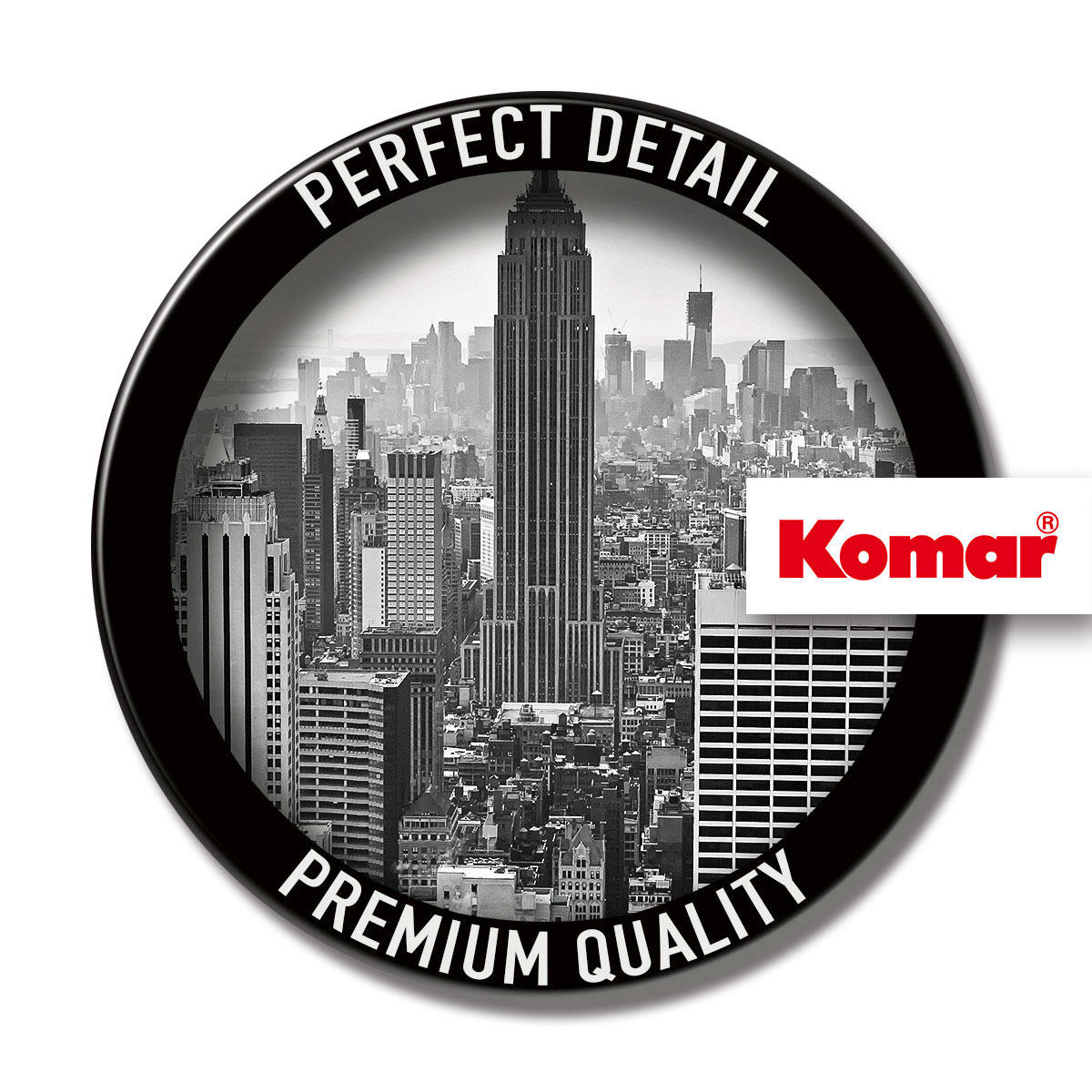 Komar  Vlies Fototapete NYC Black and White 300x250 cm Bild 4
