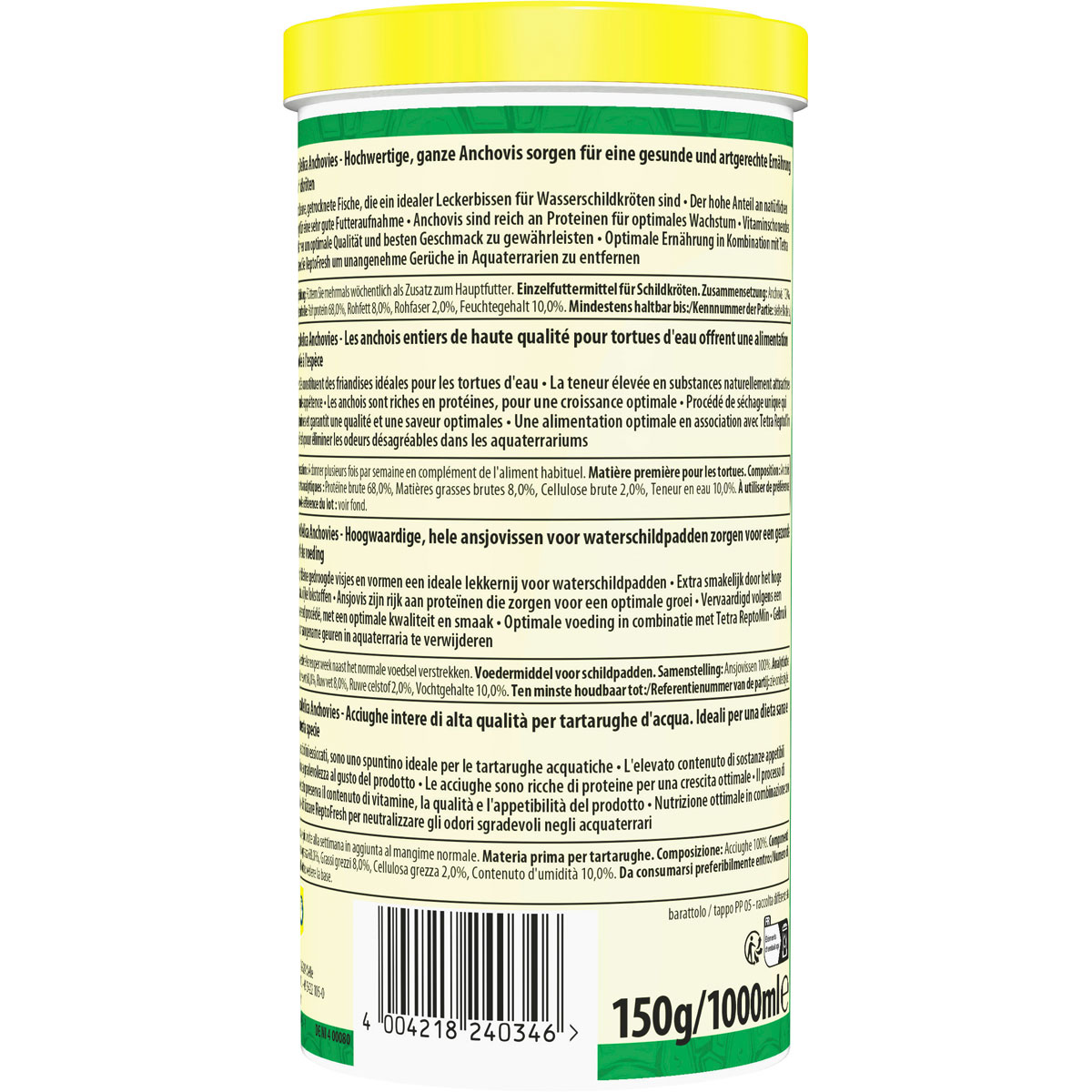 Tetra Schildkrötenfutter Anchovies 1 L Bild 2