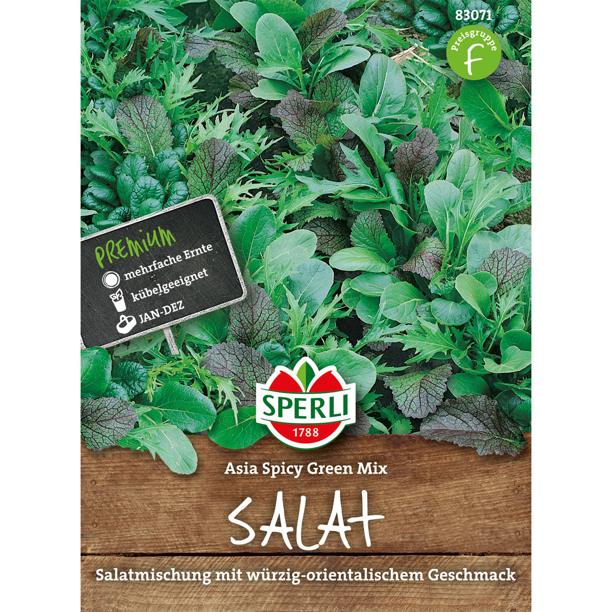 Sperli Asia-Salatmischung Asia Spicy Green Mix Bild 1
