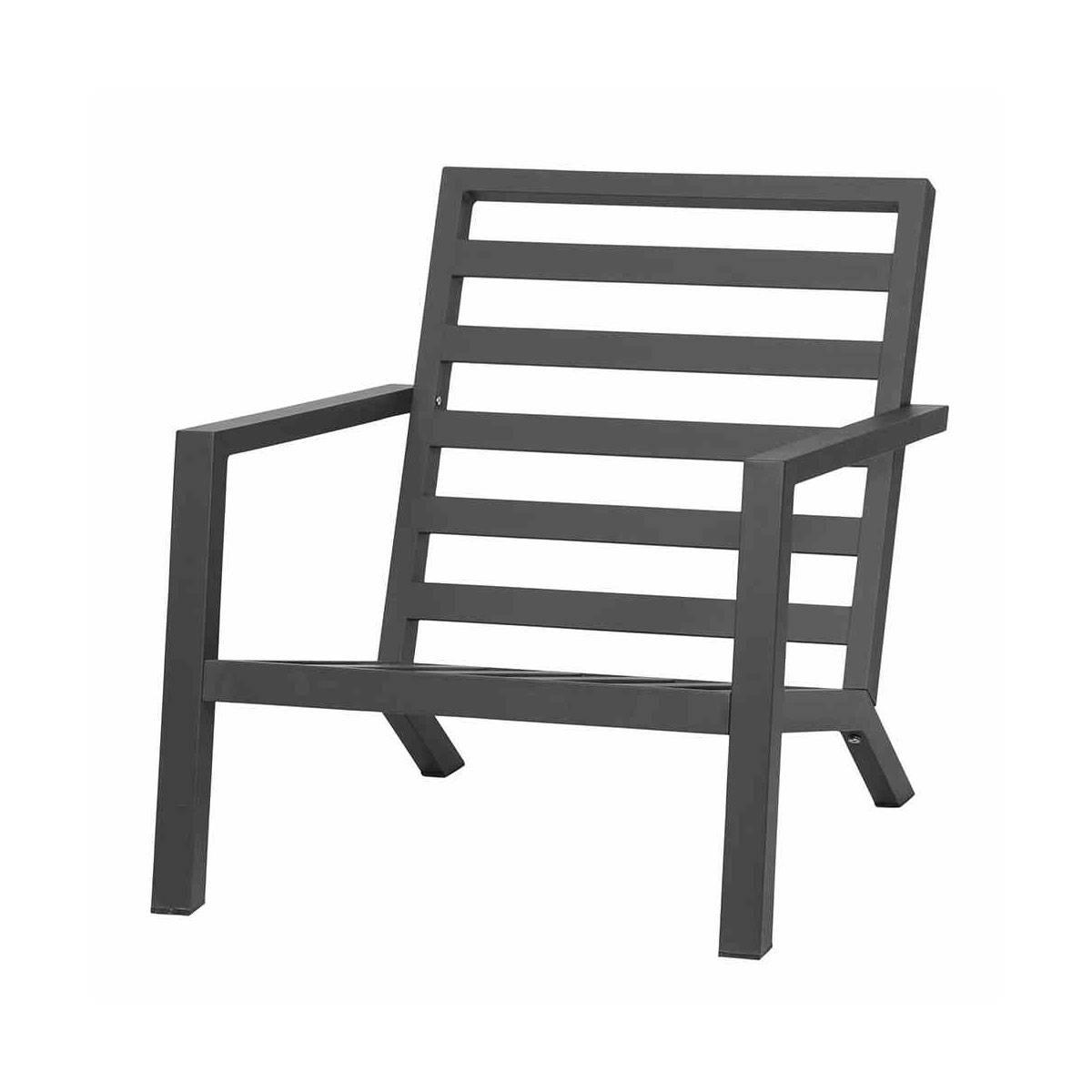 Siena Garden Loungesessel Belia 79 x 91 x 81 cm matt anthrazit/grau Bild 2