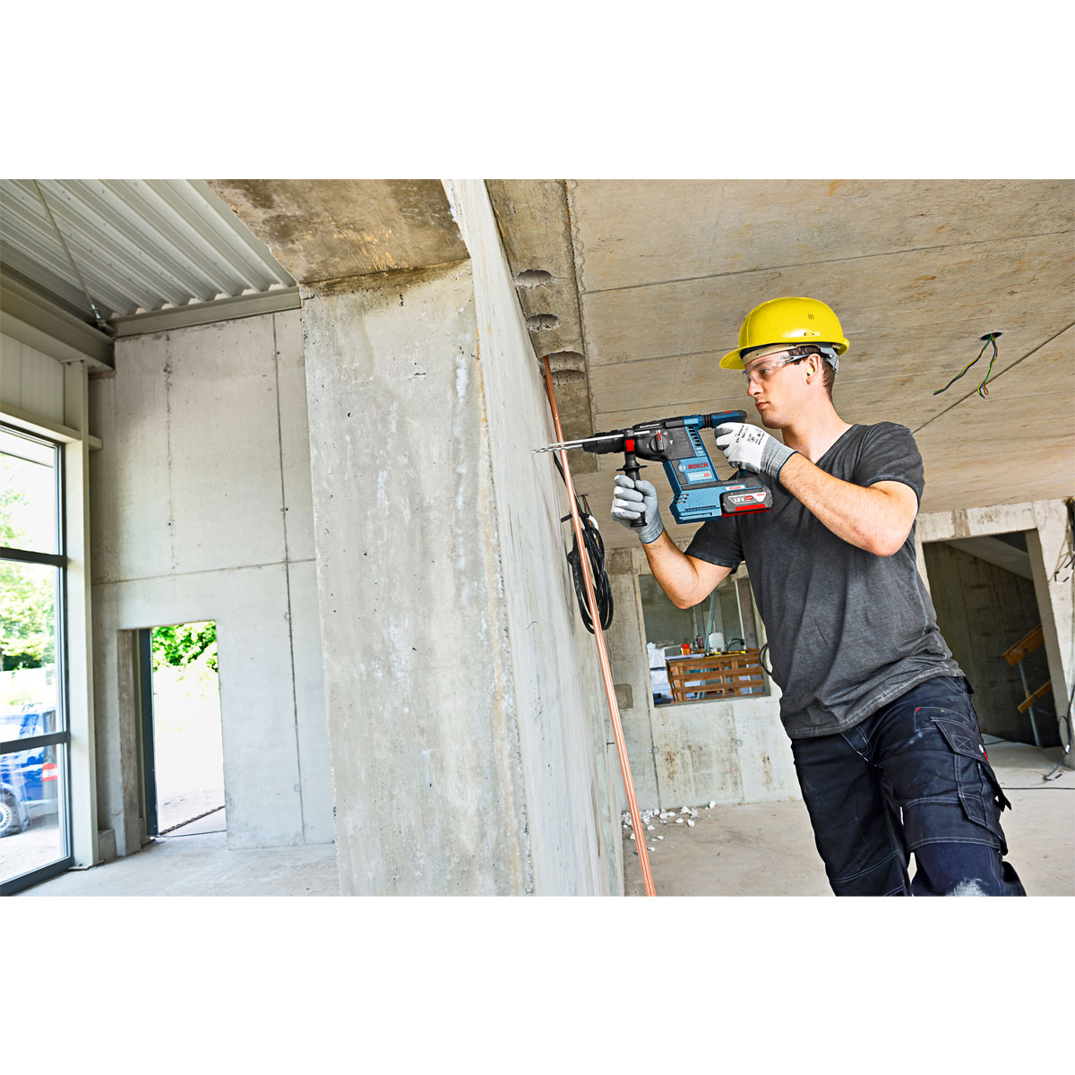 Bosch Professional  Akku-Bohrhammer GBH 18V-26 F Bild 3