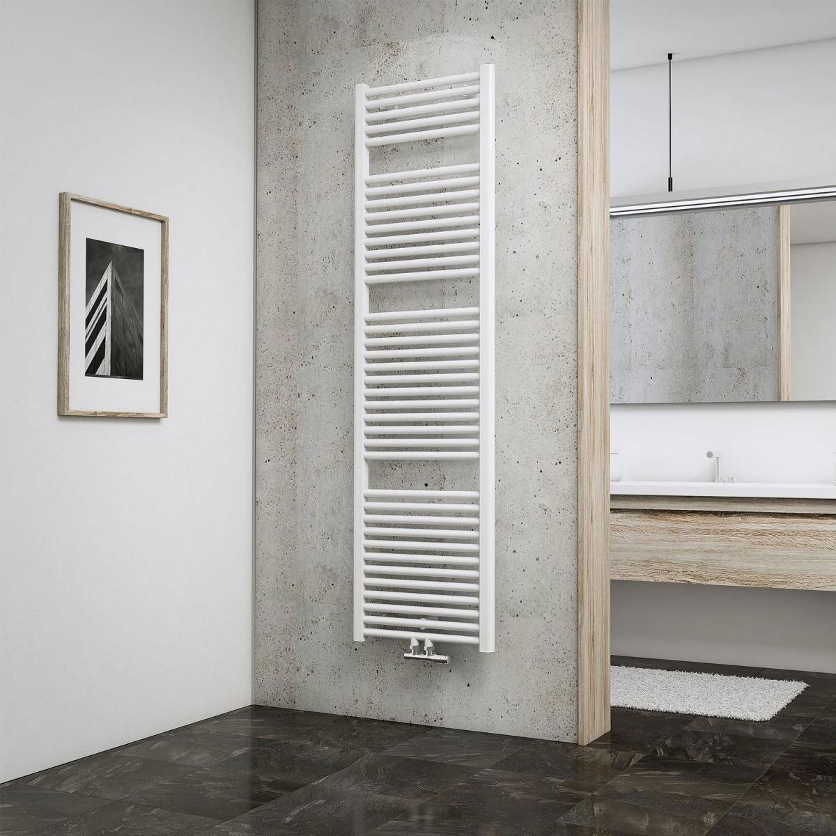 Schulte DesignheizkörperMünchen alpinweiß 50 x 177,5 x 8,6-9,6 cm