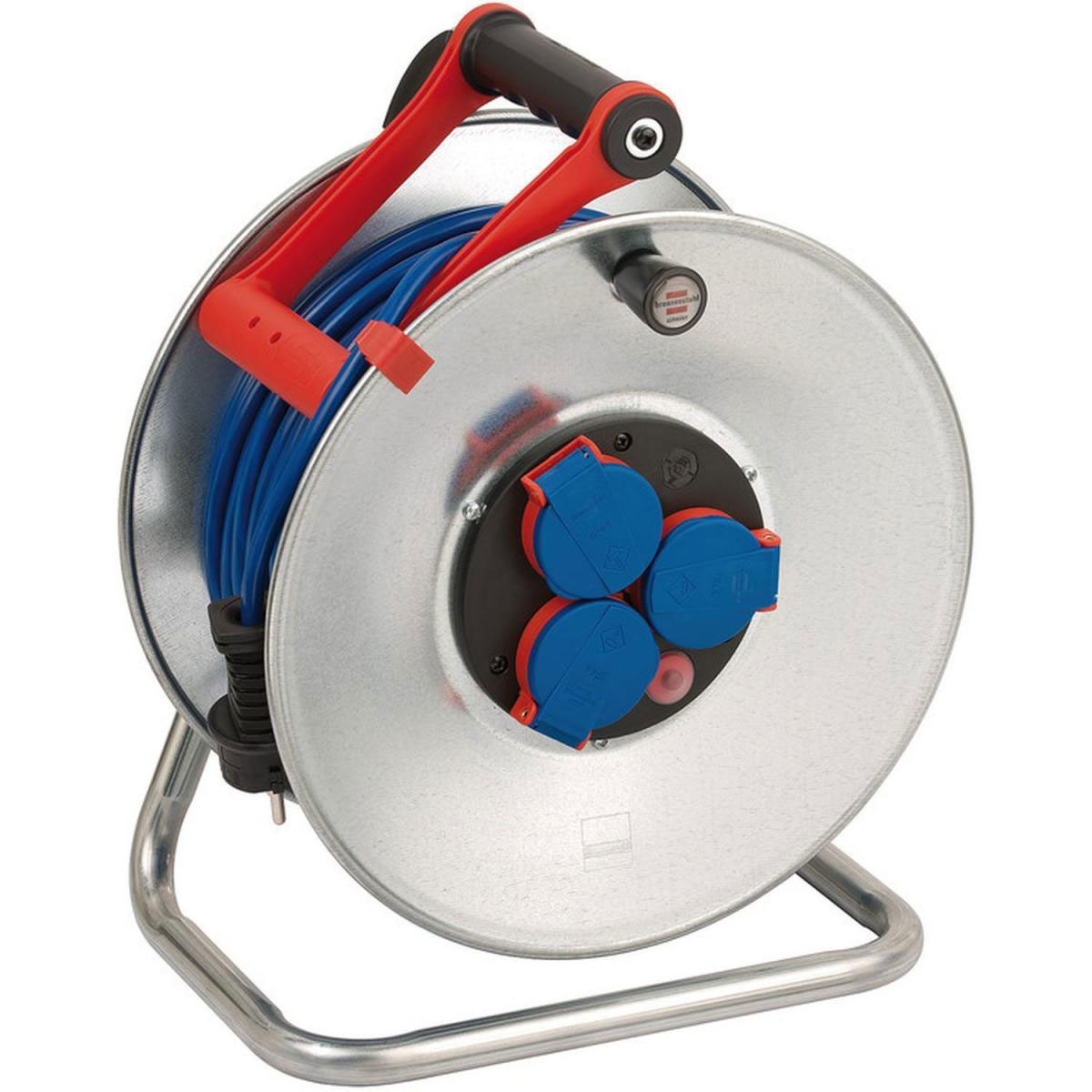 Brennenstuhl Kabeltrommel Garant S290 40m Stahlblech silber
