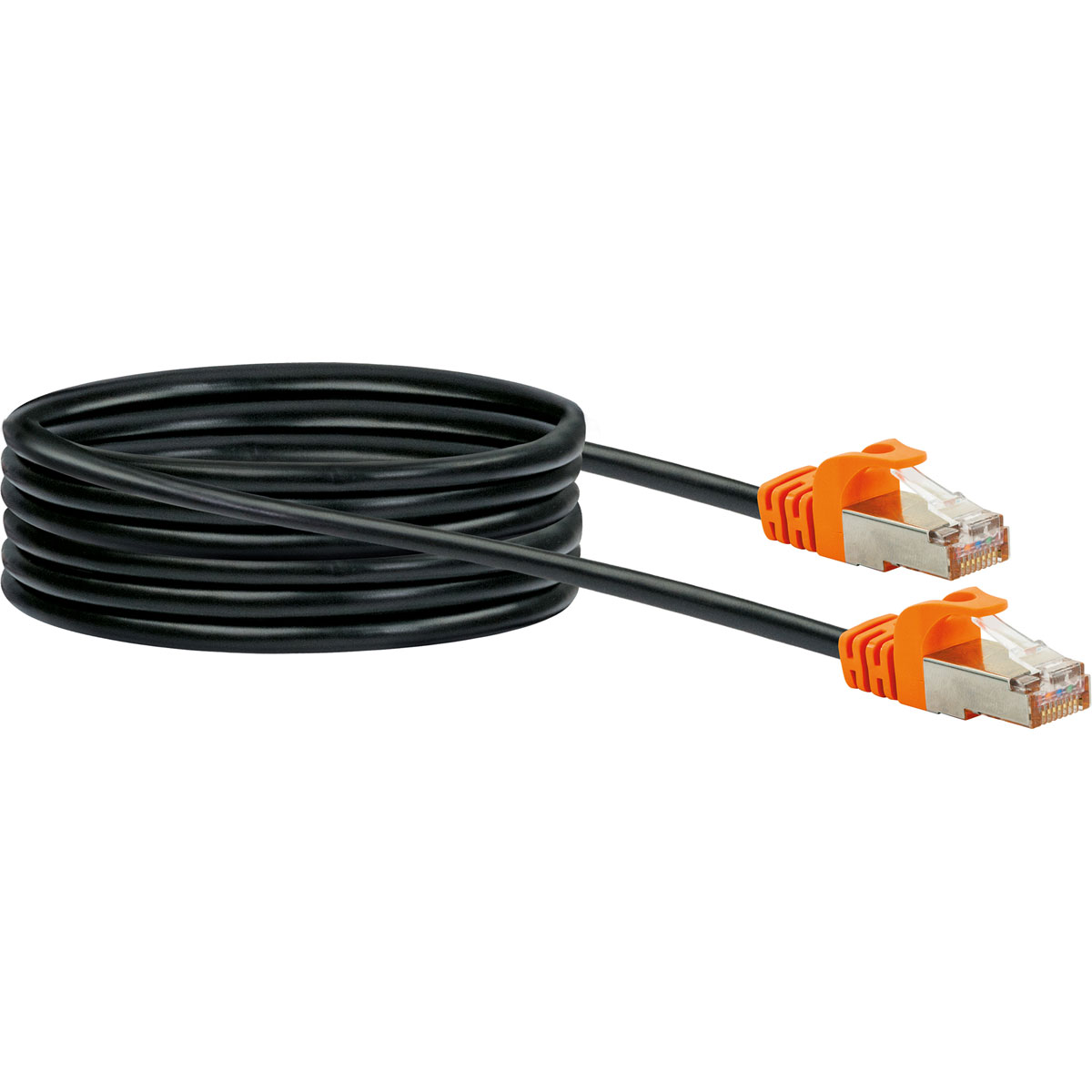 Schwaiger Netzwerkkabel CAT 7 5m schwarz Bild 5