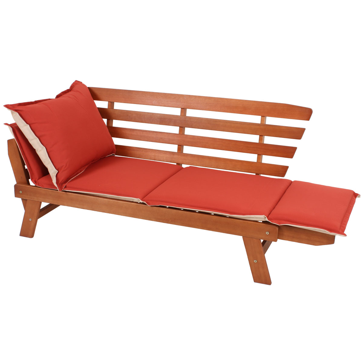 Bank Fortuna mit umklappbaren Armlehnen Bild 2