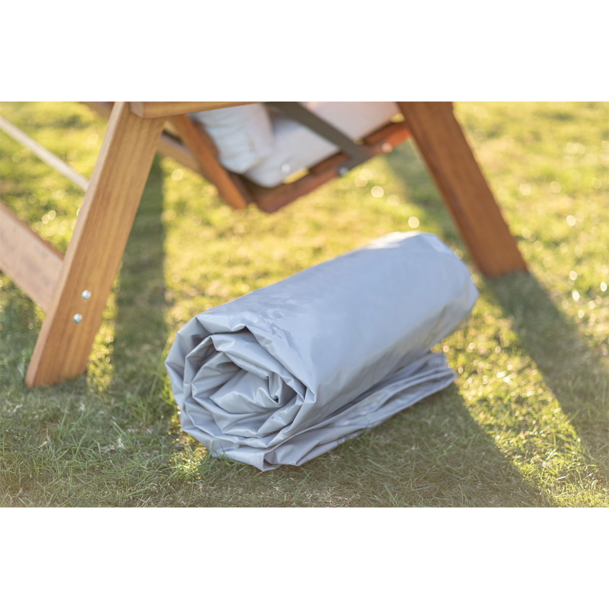 Westmann Hollywoodschaukel Abdeckung Viva 2400 144x214x197cm Grau Bild 5