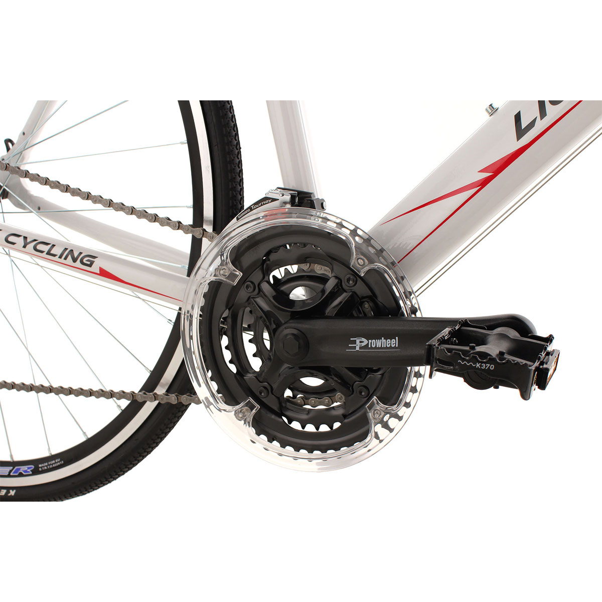 KS Cycling Fitnessbike Lightspeed 58 cm weiß Bild 2